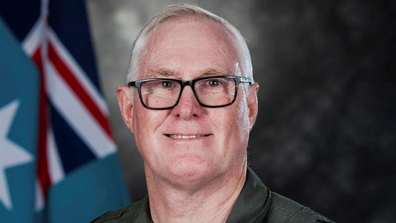 Warrant Officer Ian Macgregor OAM, Simulator Project Manager from 37 Squadron, RAAF Base Richmond, NSW. 