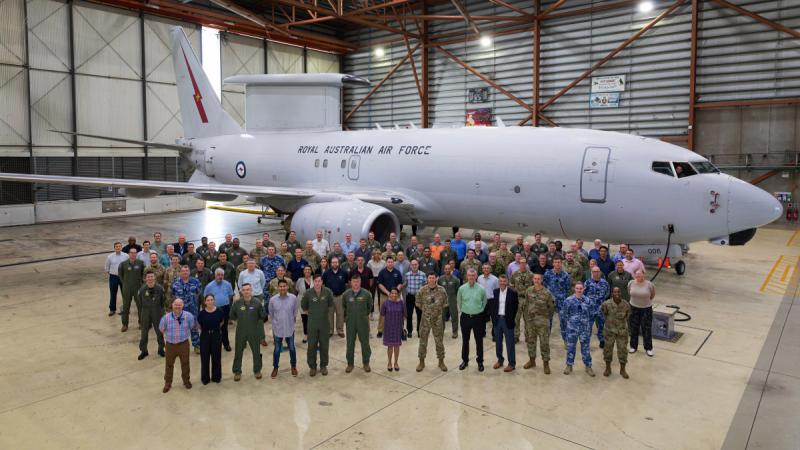 The E-7 Trilateral Working Group at RAAF Base Williamtown.