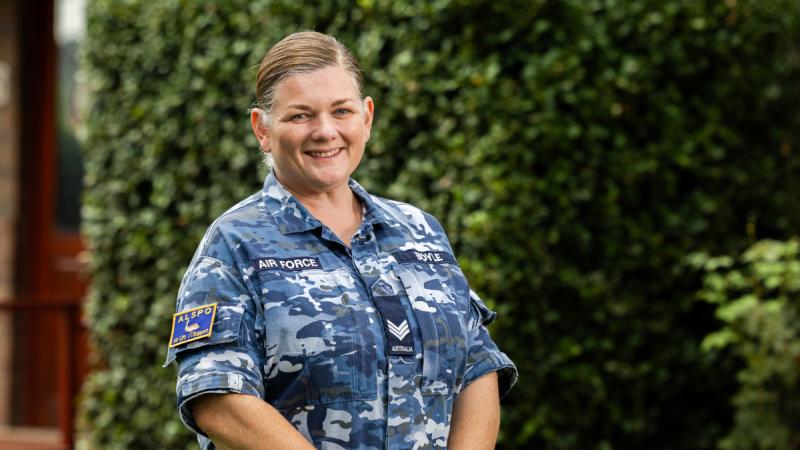 Sergeant Sarah Boyle is a C-27J Technical Governance Officer from the Air Lift Systems Program Office at RAAF Base Richmond, NSW. 