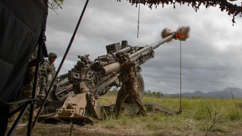 Members from 1st Regiment, Royal Australian Artillery took part in Exercise Barce at Shoalwater Bay Training Area in March, 2024. 