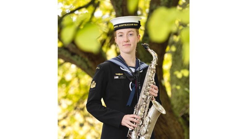 Able Seaman Jessie Bartlett at HMAS Cerberus.