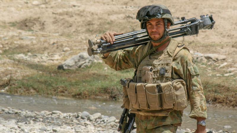Australian Army Warrant Officer Neil Ruskin was a military photographer deployed in Afghanistan.