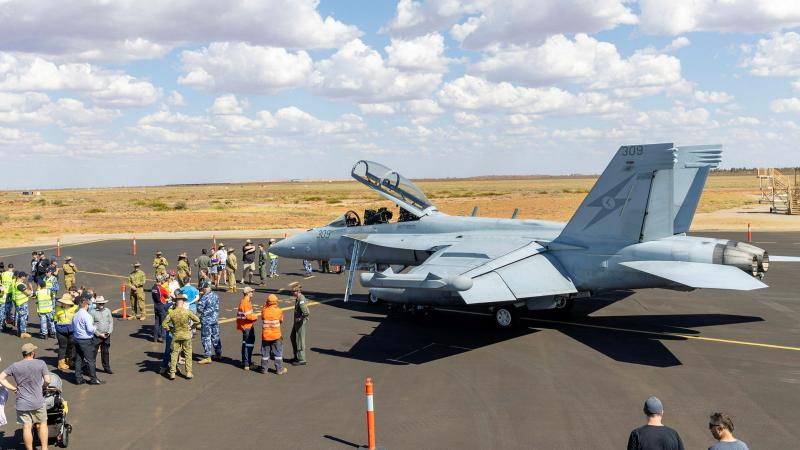  Members of the public attend an open day as part of Exercise Centenarie Redimus at Port Hedland, WA. 
