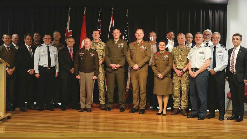 International Combat Aviation Safety Summit 2024 attendees.