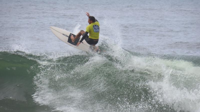 Army soldier Lance Corporal Mitchell Adams during the ADF surf carnival at Ulladulla, NSW.