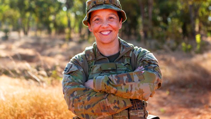 Executive Officer of 381 Squadron, Squadron Leader Zalie Duffy. 