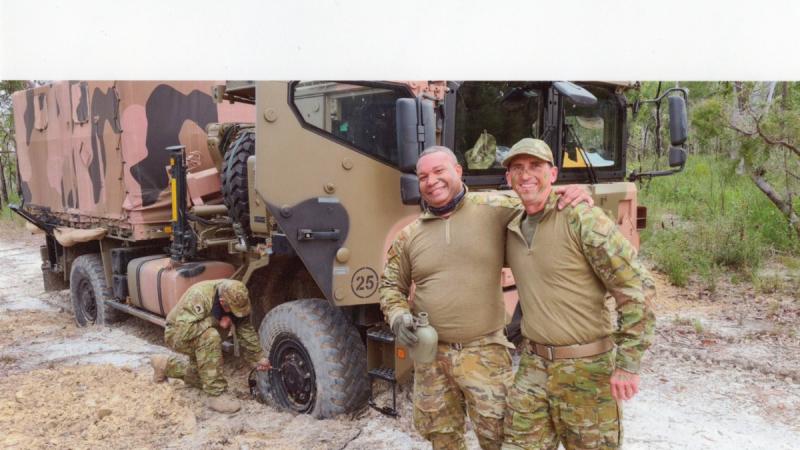The winning photo submission from Corporal Lee Philp, for the 2024 Army Storytelling competition.