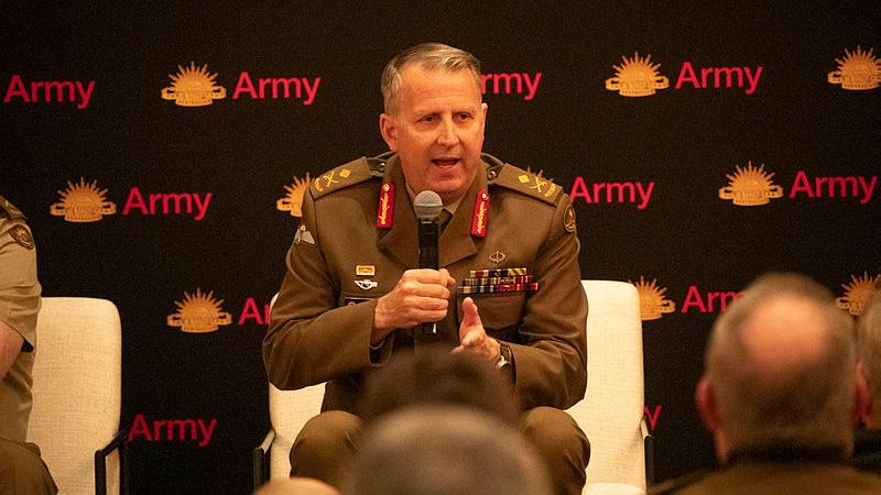 Head Land Systems, Major General Jason Blain, co-chair of the 2024 Land Environment Working Group at Canberra in July. 
