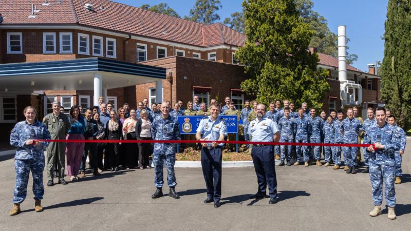 The RAAF Richmond Officer's Mess was officially re-opened by the President of Mess Committee Wing Commander Michael Dorman after extended renovations. 