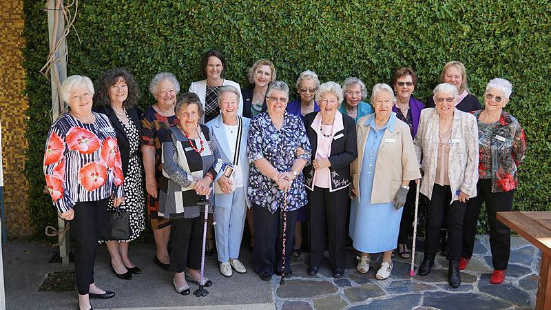 Members of Australian War Widows Inc commemorate War Widows Day in 2023.