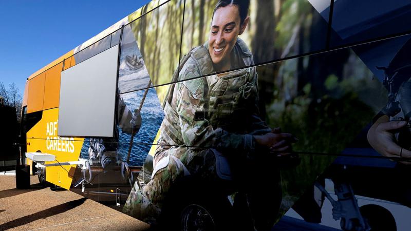 The Mobile ADF Careers Centre is continuing its journey around Australia.
