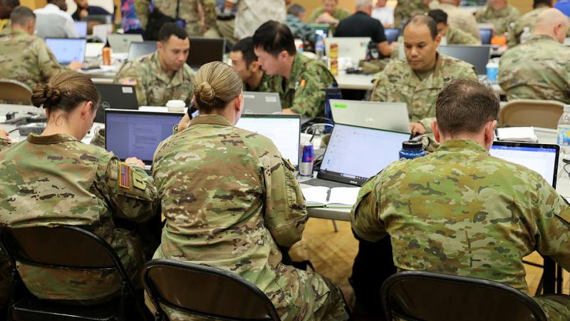 Headquarters 1st (Australian) Division planners joined their counterparts from the US Army and the Japanese Ground Self-Defense Force at Camp Zama for the final conference ahead of Exercise Yama Sakura (87). 