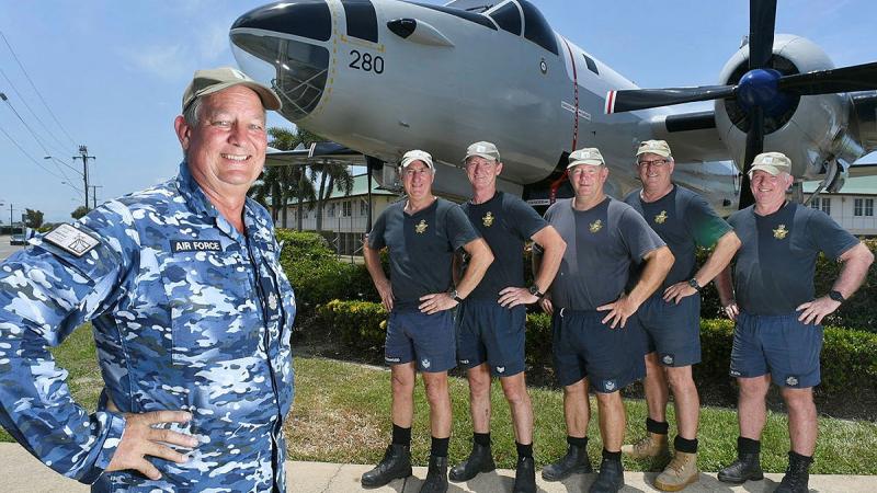 Neptune A89-280 returns to display at RAAF Base Townsville's main entrance after major restoration by Warrant Officer David Dowe, Flight Sergeants Steve Greenwood and Leigh Byrnes, Flight Sergeant Gavan Williams, and Warrant Officers John Buckle and Murray Heath.
