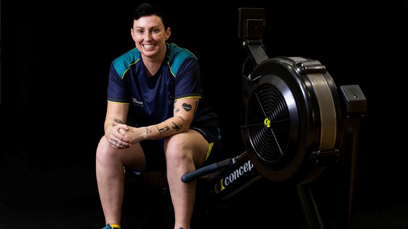 Invictus Games 2025 Team Australia competitor Major Elizabeth Daley. 