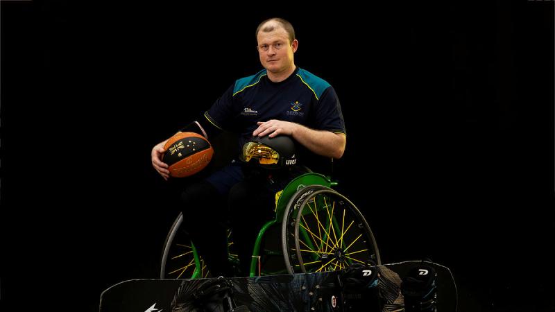 Invictus Games 2025 Team Australia competitor Leading Seaman Christopher Hill. 