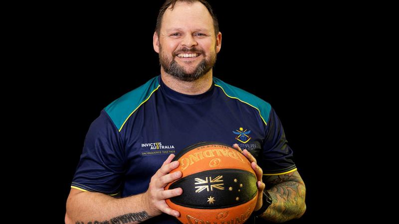 Invictus Games 2025 Team Australia competitor Corporal Jason Marsh. 