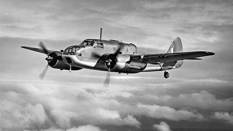 An Australian-built Beaufort Bomber belonging to RAAF’s 1 Squadron during World War 2.