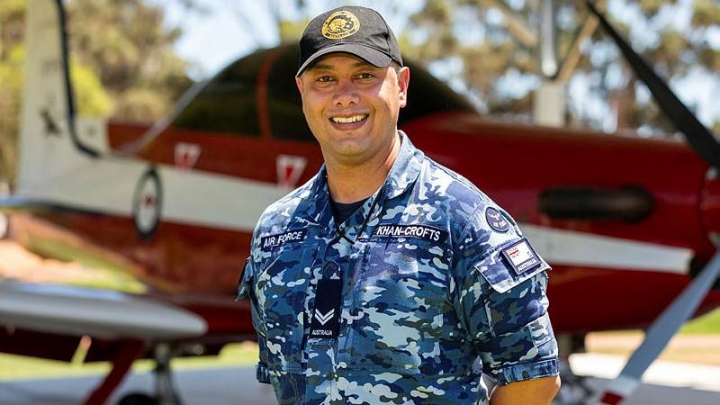 Corporal Hakim Khan-Crofts is proud to take part in Harmony Week at RAAF Base Pearce. 