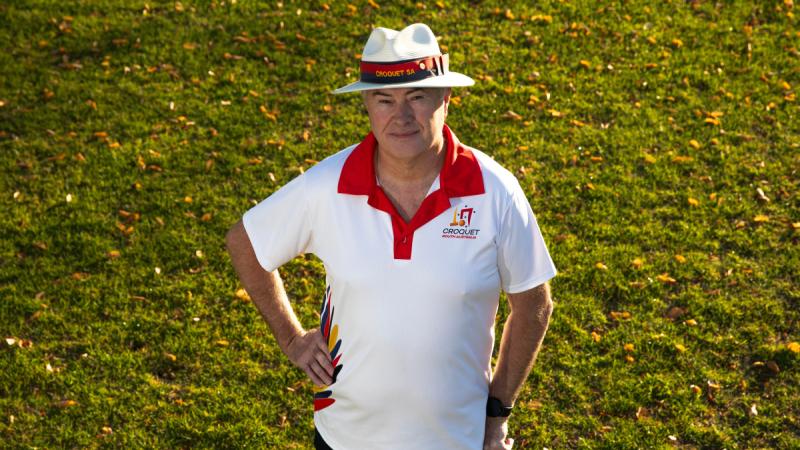 Sergeant David Short, an aircraft technician posted to the Surveillance and Response Systems Program Office, RAAF Base Edinburgh, is an elite croquet athlete. 