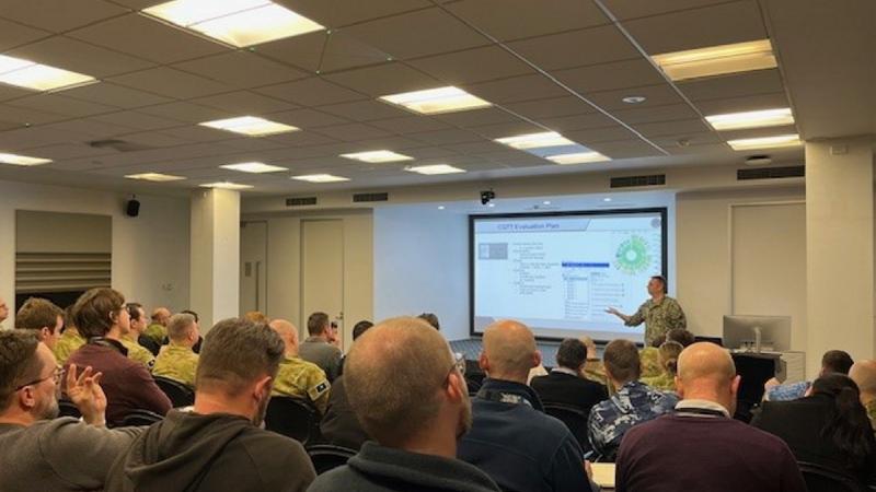 Cyber operators attend Australia’s first Persistent Cyber Training Environment (PCTE) Forum.