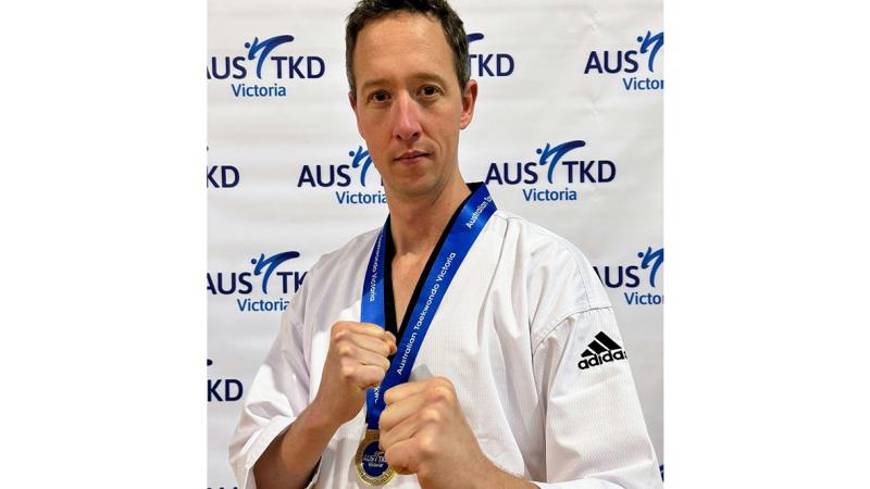 As a first-dan black belt, Leading Aircraftman Gilchrist brings Taekwondo’s discipline to his Air Force service.