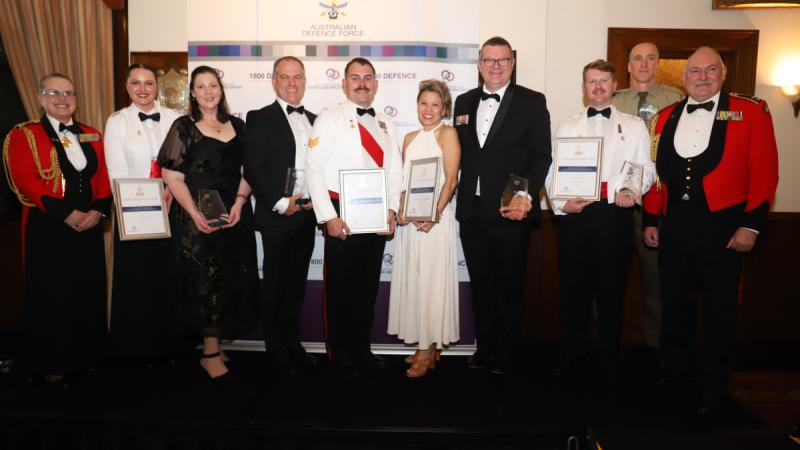 Winners of the 2025 National Employer Support Awards.