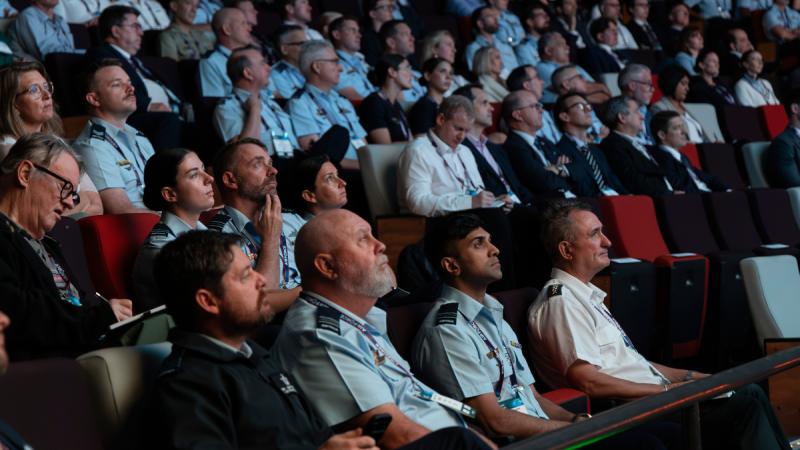 Attendees at the Air and Space Power Conference 2026, Canberra.